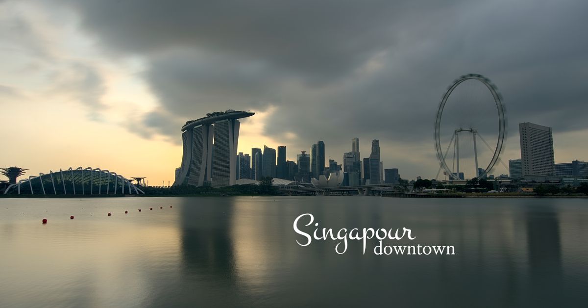 la baie de Singapour