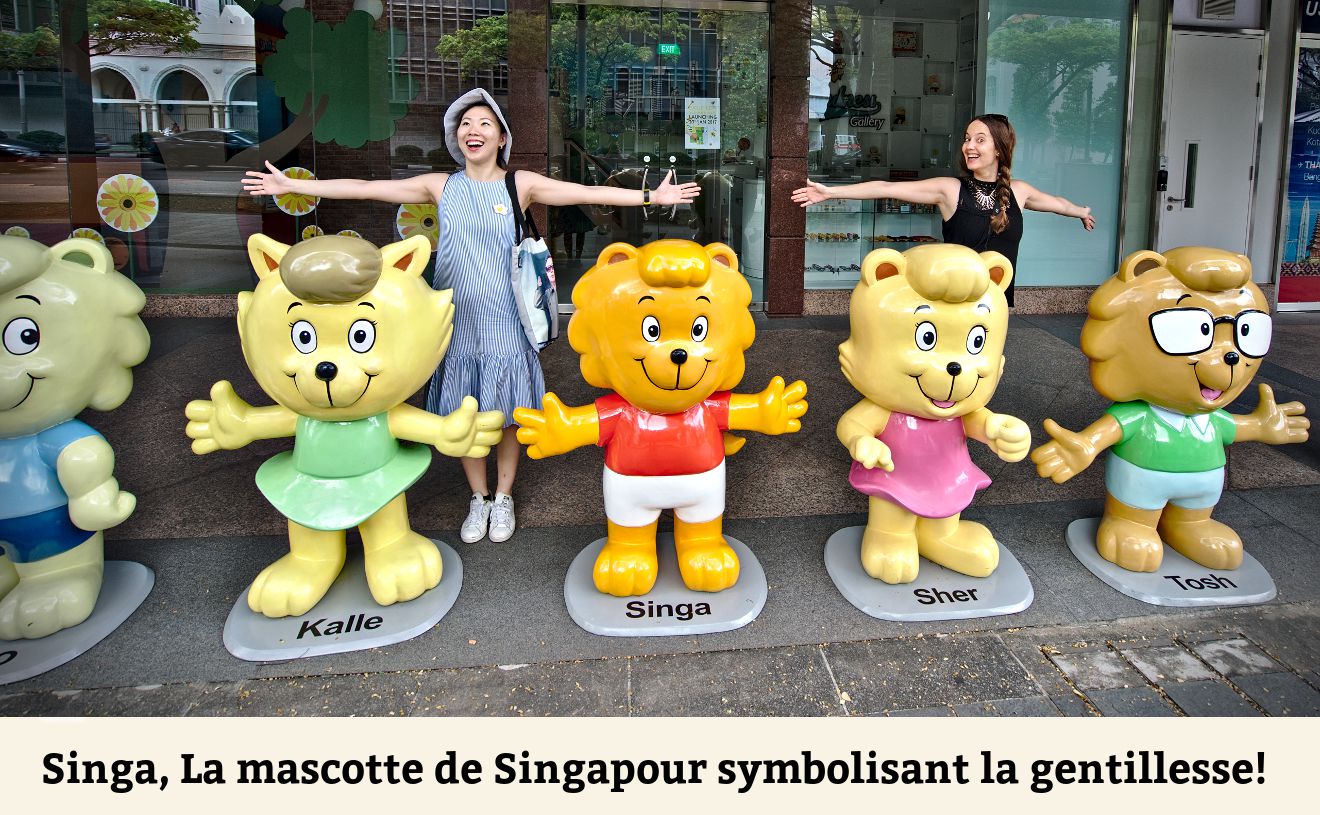 la mascotte de singapour