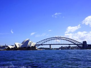 la baie de Sydney et l'opéra