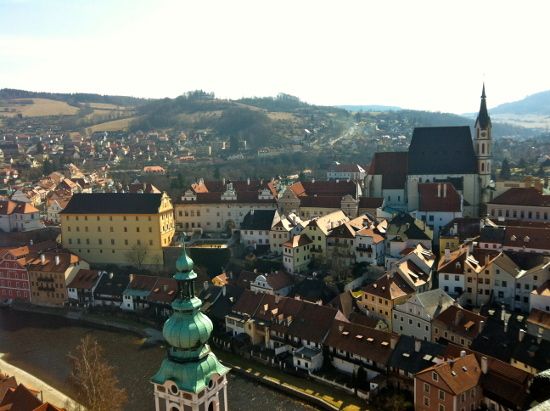 Cesky Krumlov depuis le château