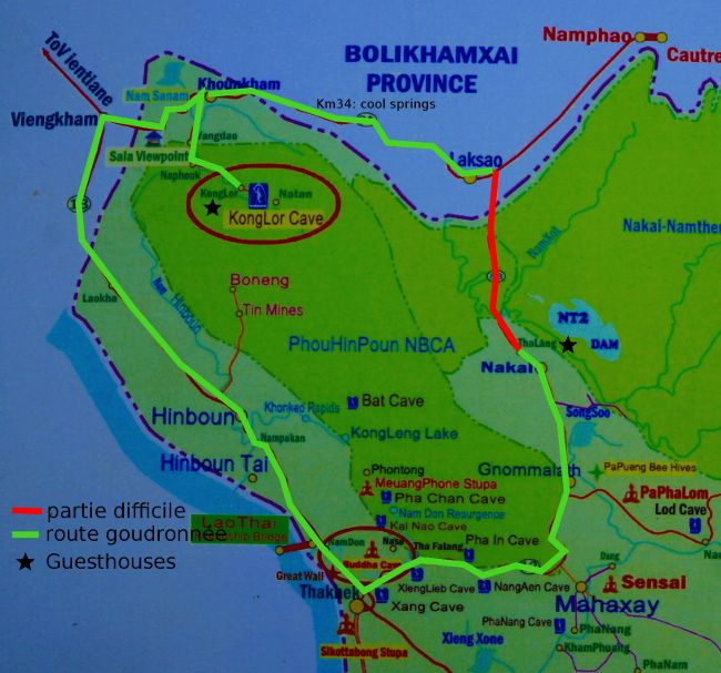 Thakheak map