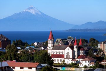 Puerto varas et le volcan Osorno puerto varas