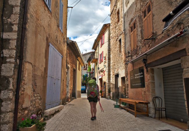 village des aiguines, Provence