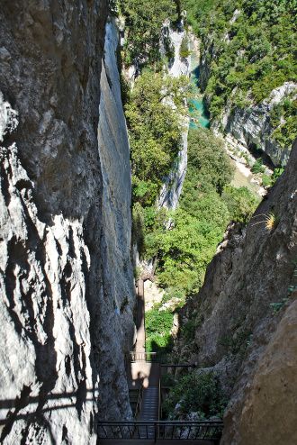 la brèche Imbert, verdon