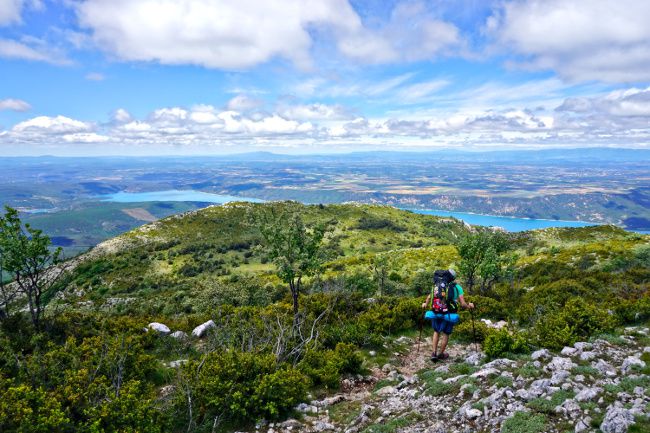 descent to les aiguines