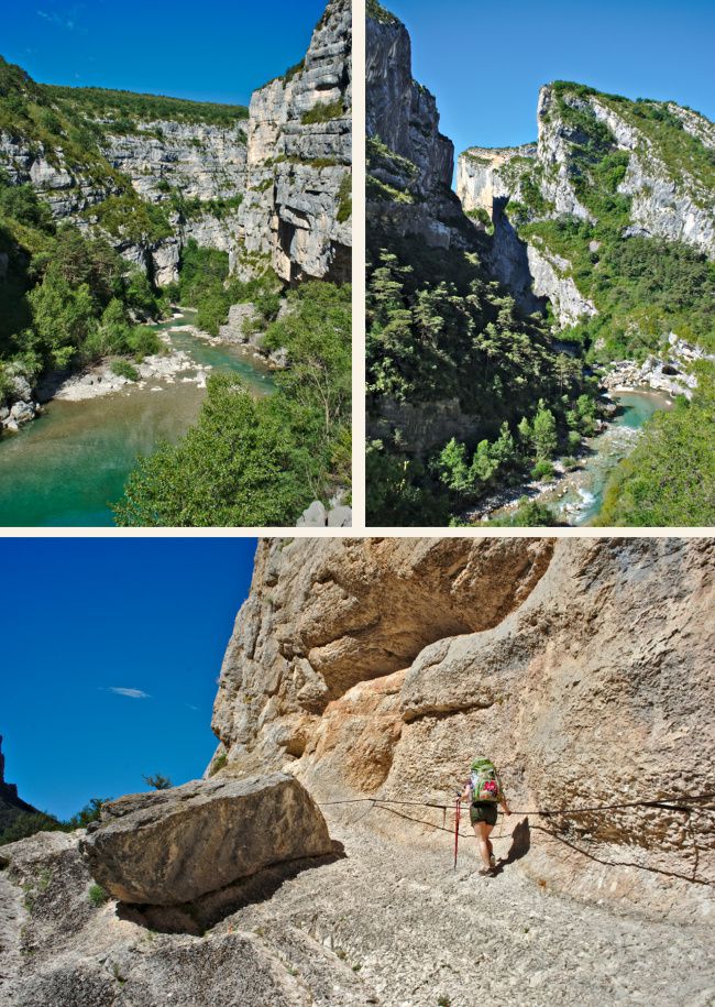 sentier Martel, gorges du verdon