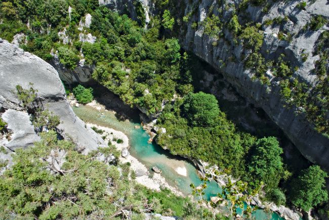 le verdon vu du ciel