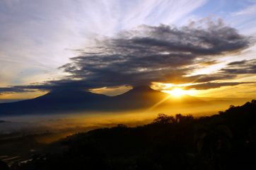 lever du soleil yogyakarta