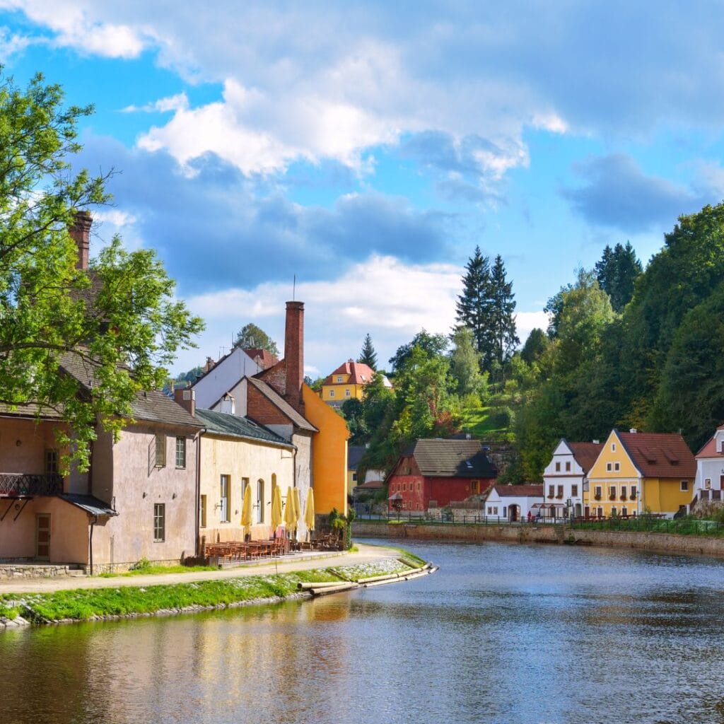 boat cesky krumlov