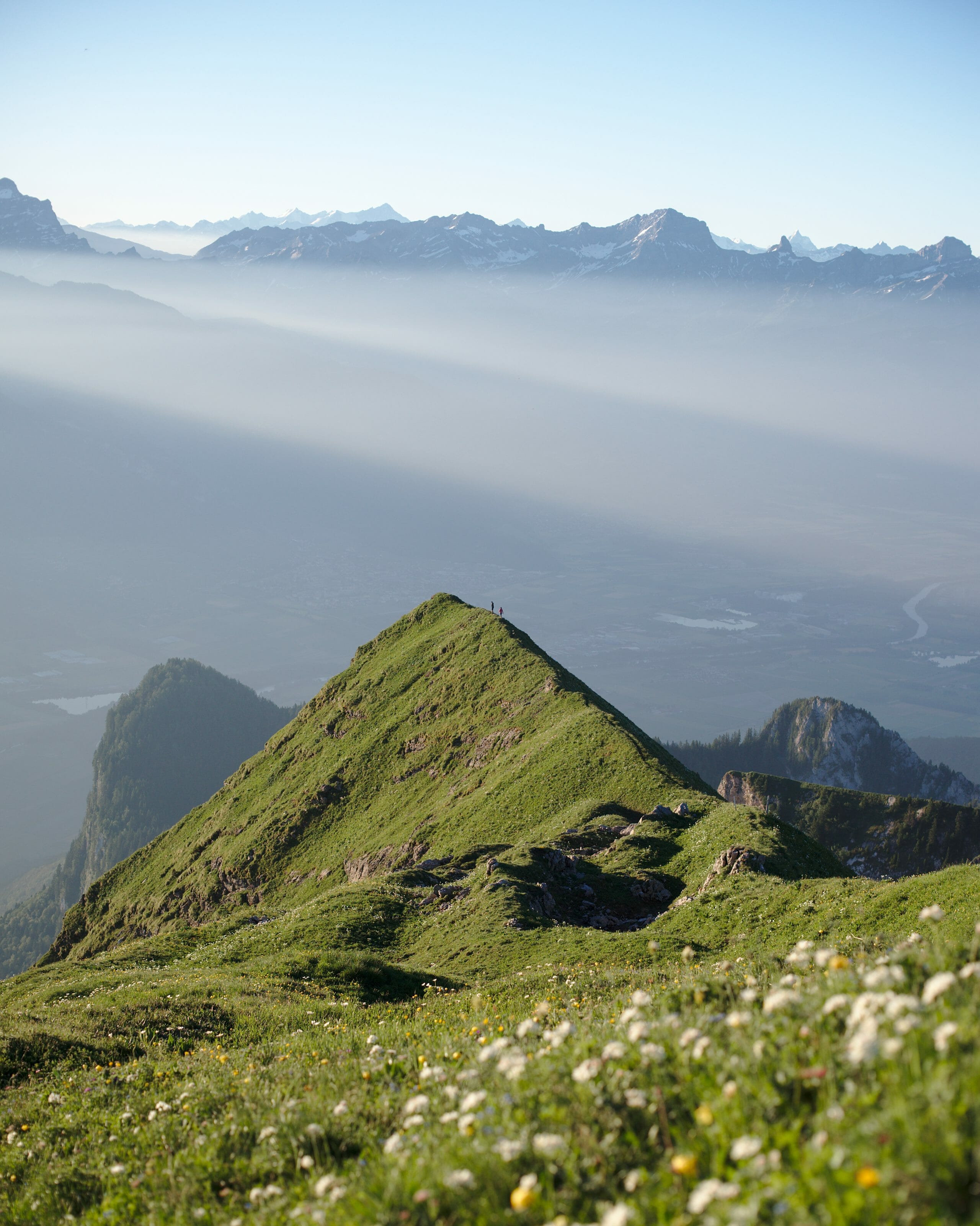 ridge on top of Grammont