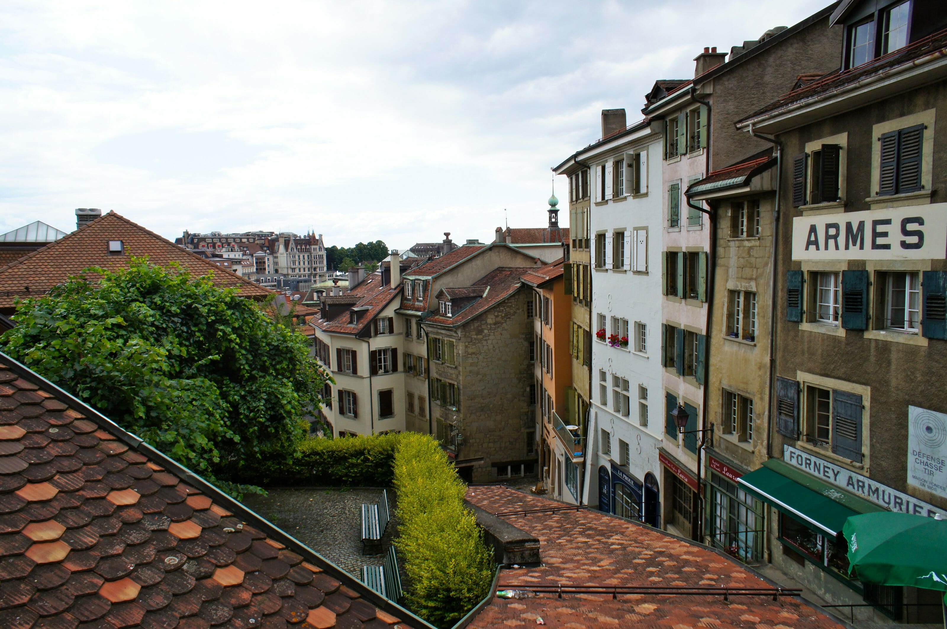 centre ville de lausanne