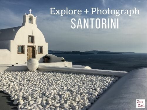 photograph santorini
