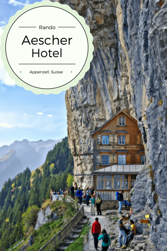 hotel aescher dans la roche, suisse