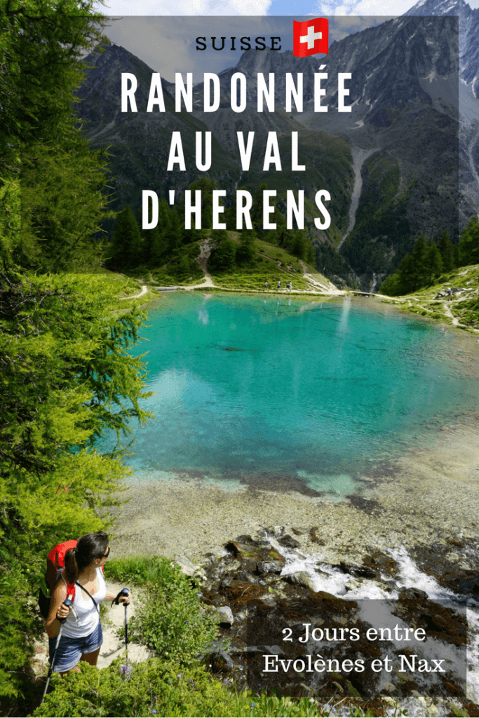 randonnée en Suisse: le val d'hérens