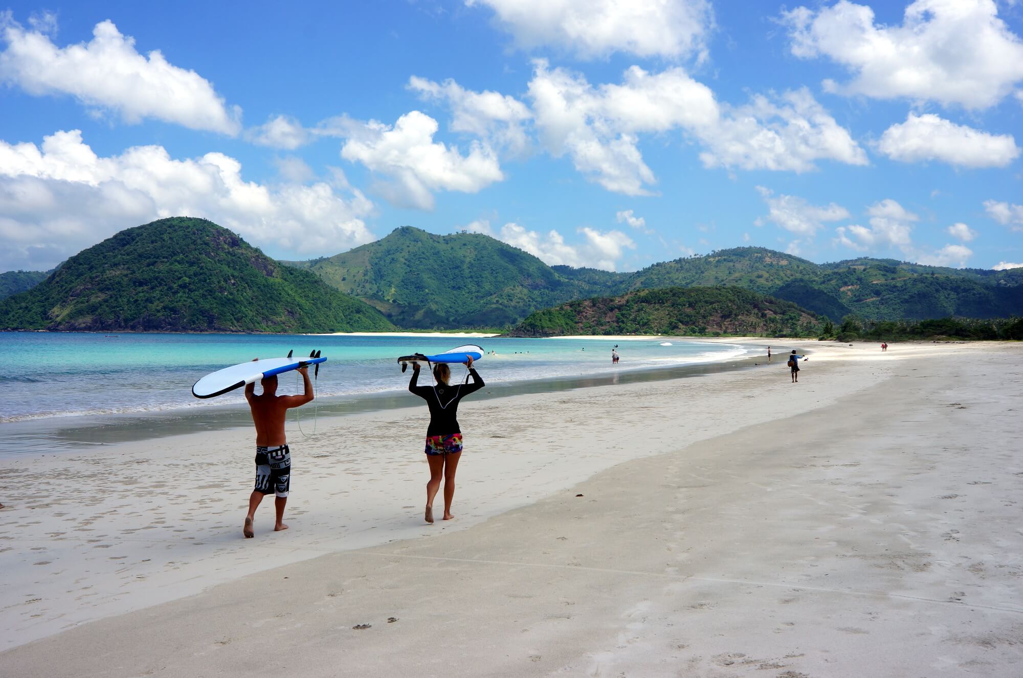 plage de rêve indonésie