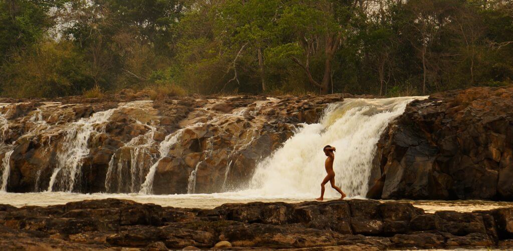 waterfall in Laos