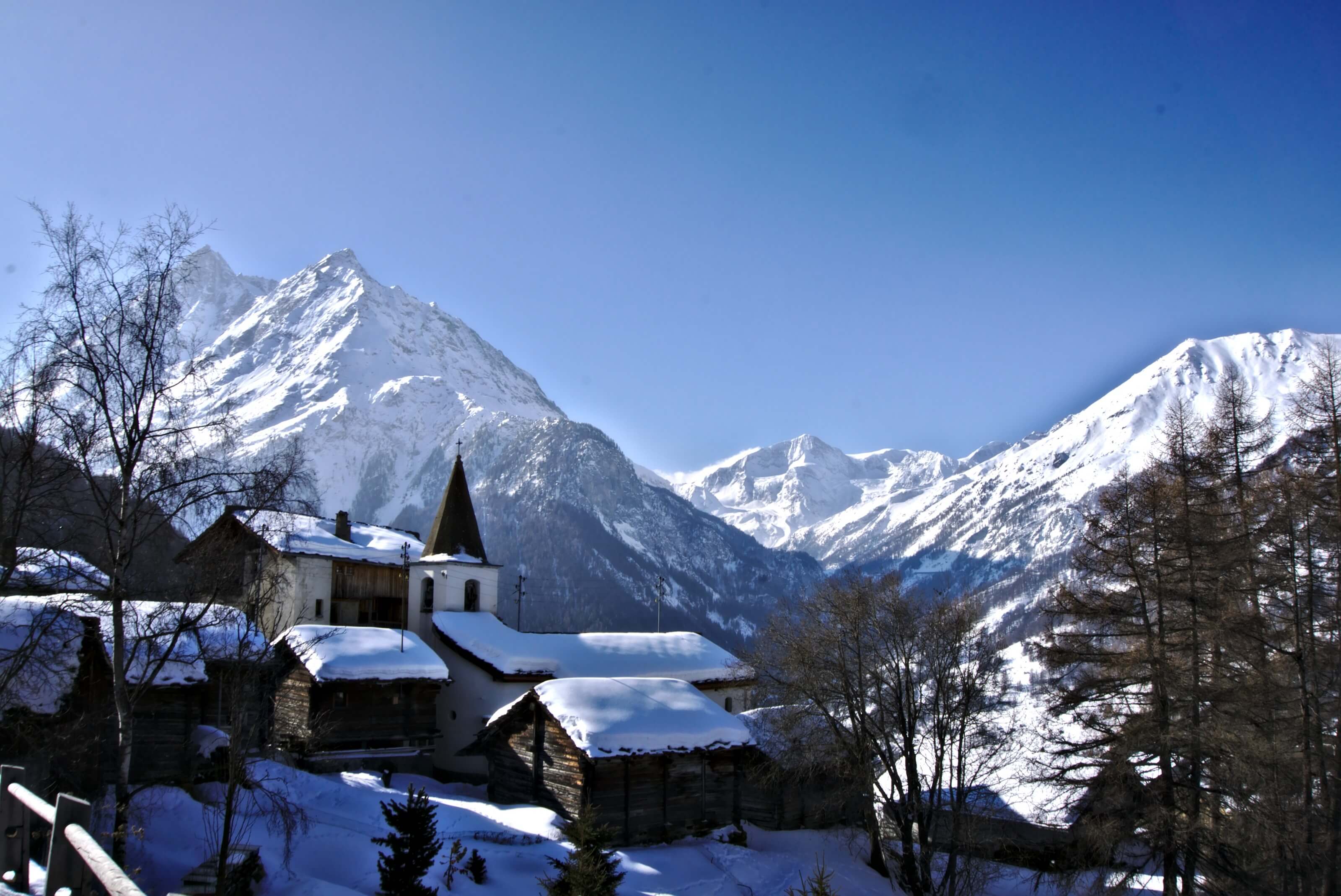 swiss mountain village