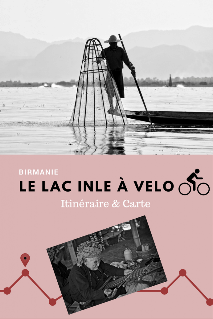 visite du lac inle à vélo - birmanie