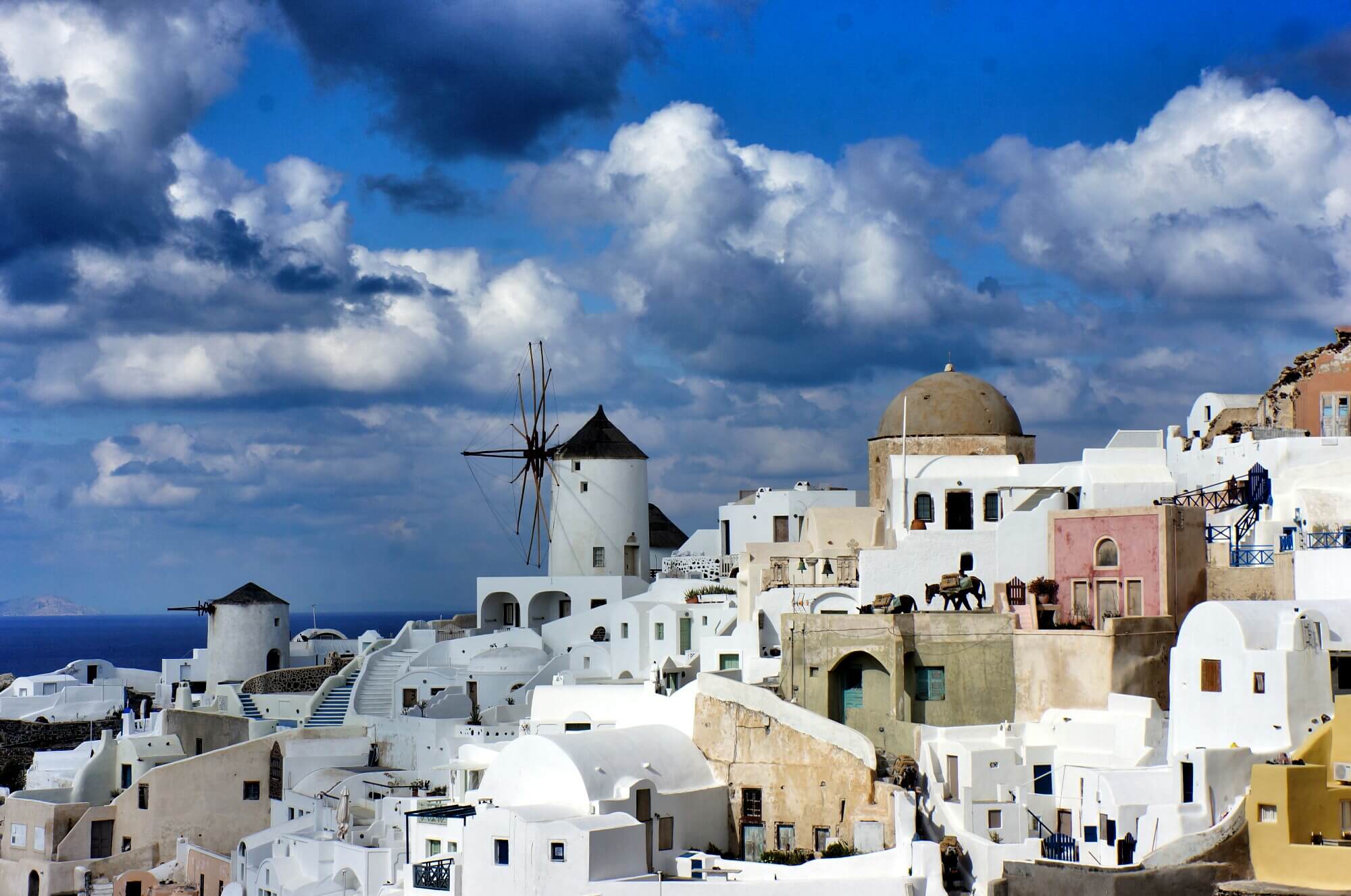 Oia sur Santorin