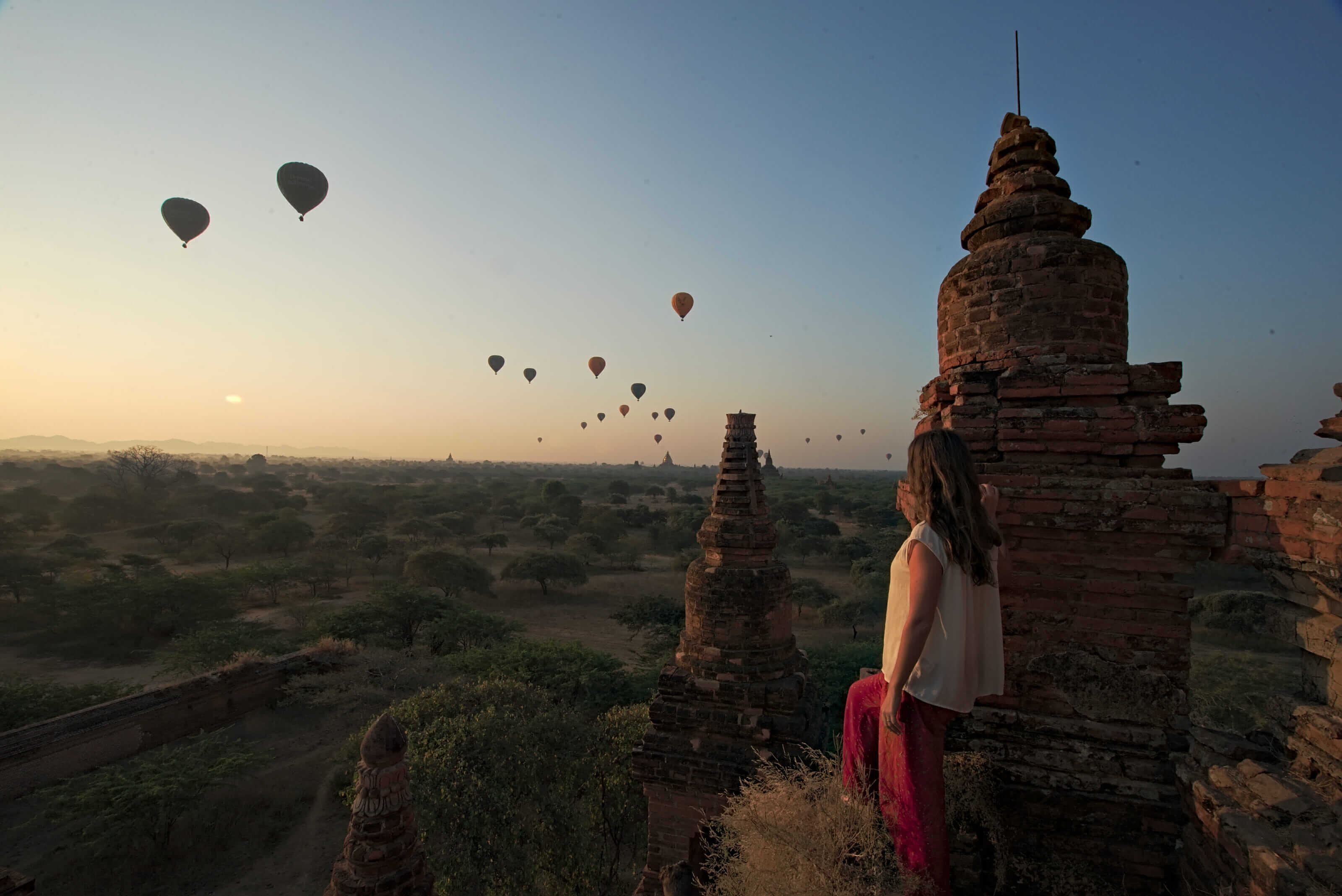 Bagan Meilleurs Temples Pour Le Lever Et Le Coucher De Soleil