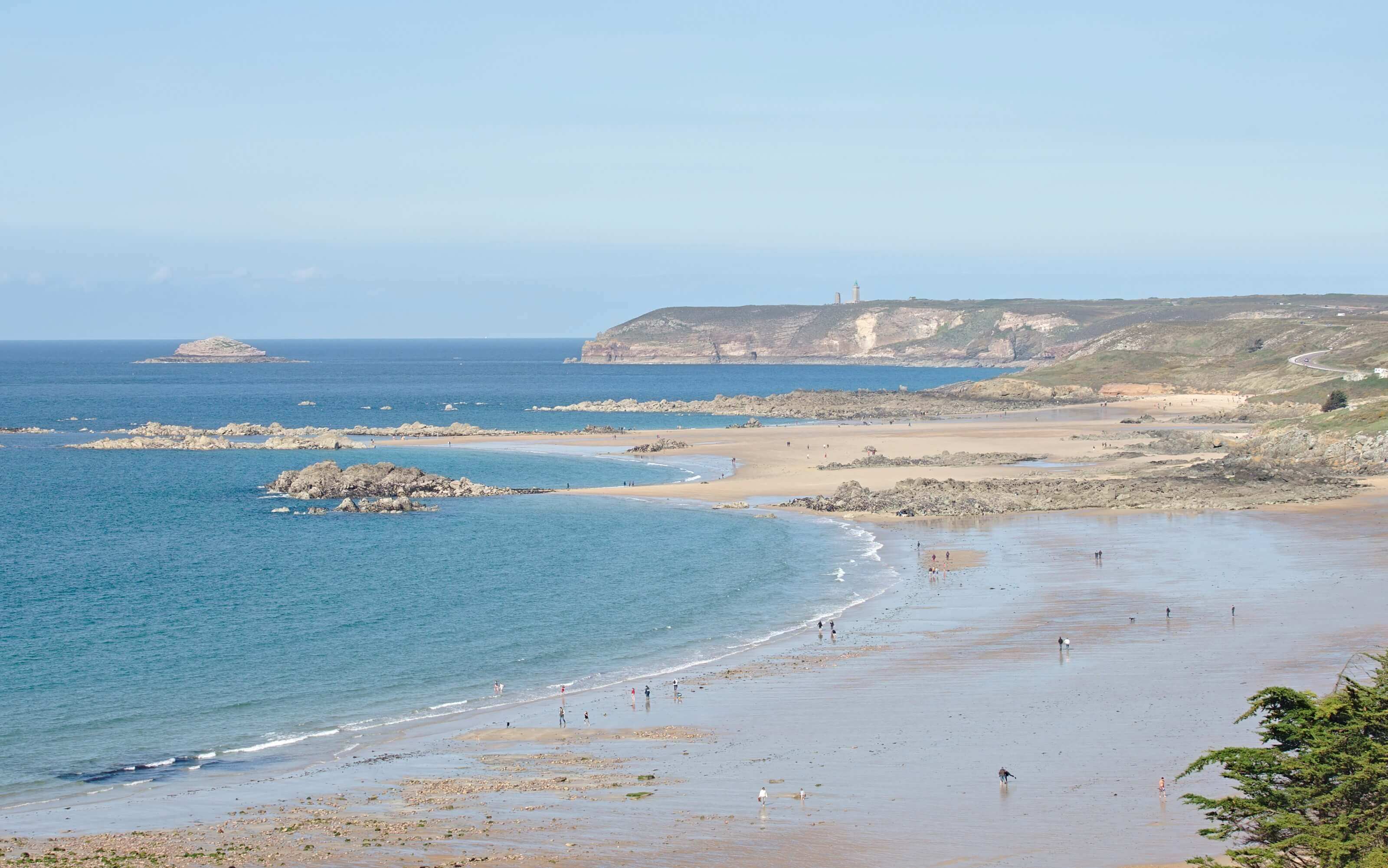 plage des sables d'or, Bretagne