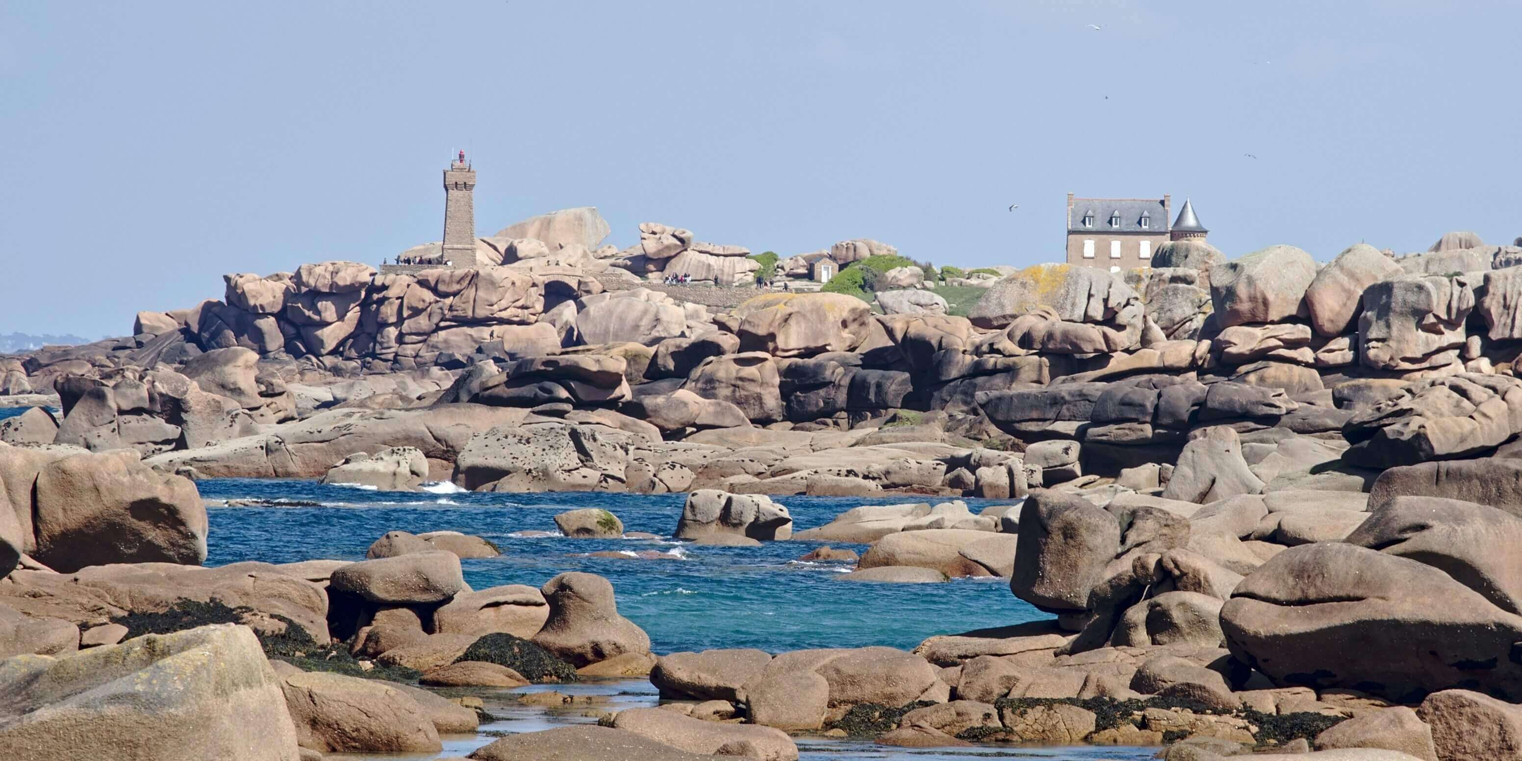 Ploumanac'h and the pink granite Coast in Brittany