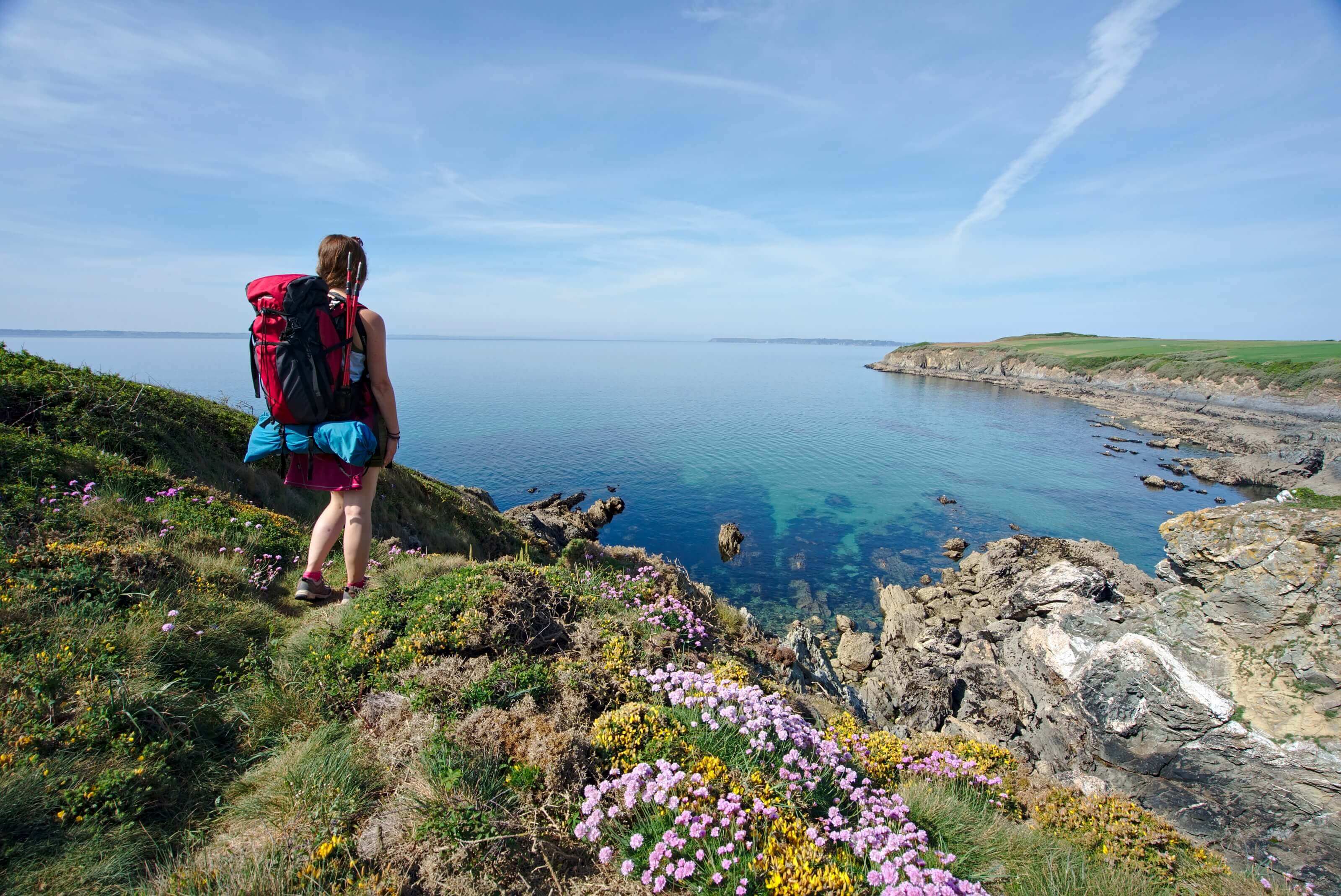 gr34 entre saint-nic et Crozon