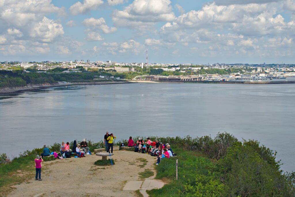 rade de Brest depuis la poines des espagnols