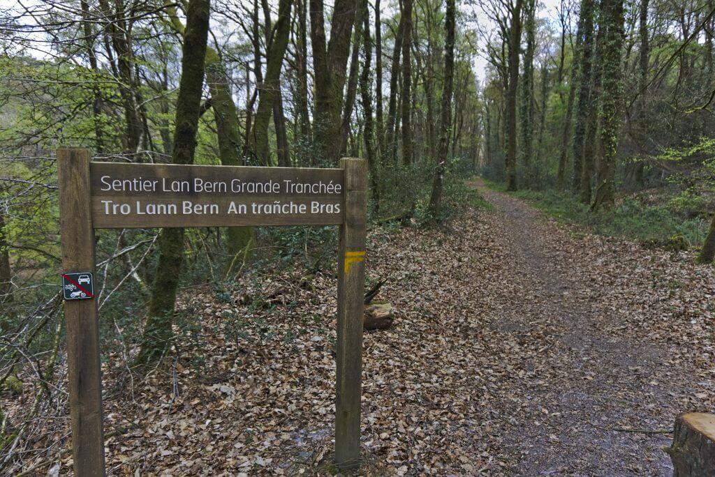 sentier de lan bern, bretagne