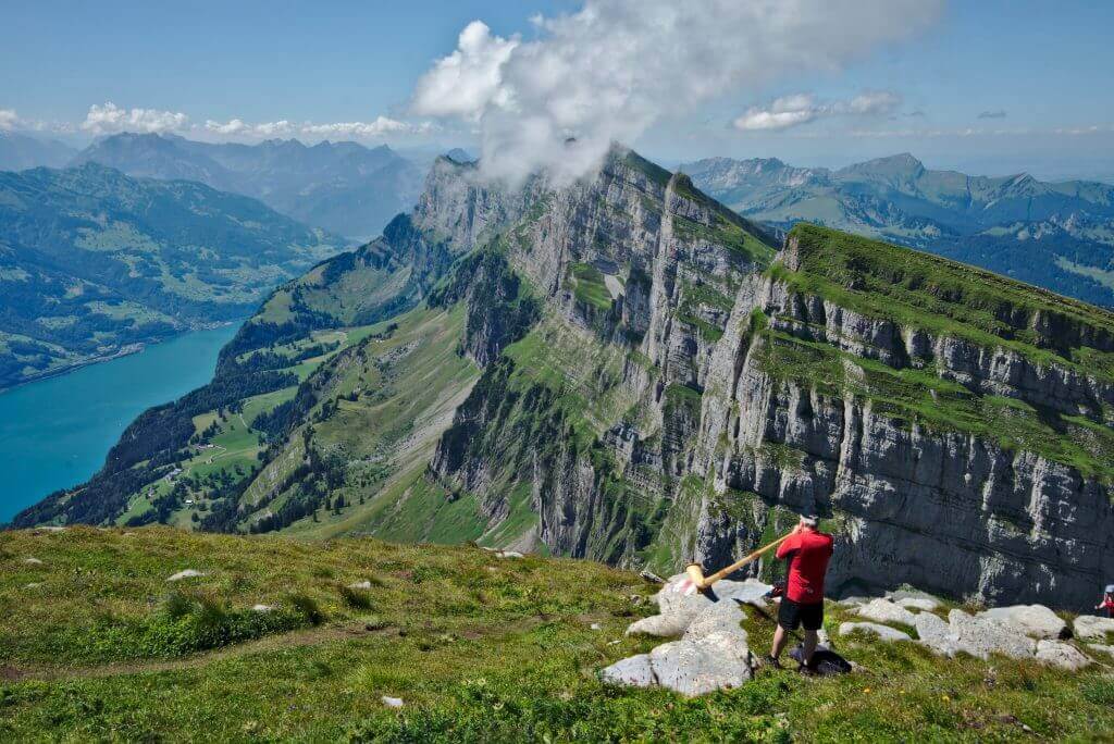 cor des alpes sur les churfirsten