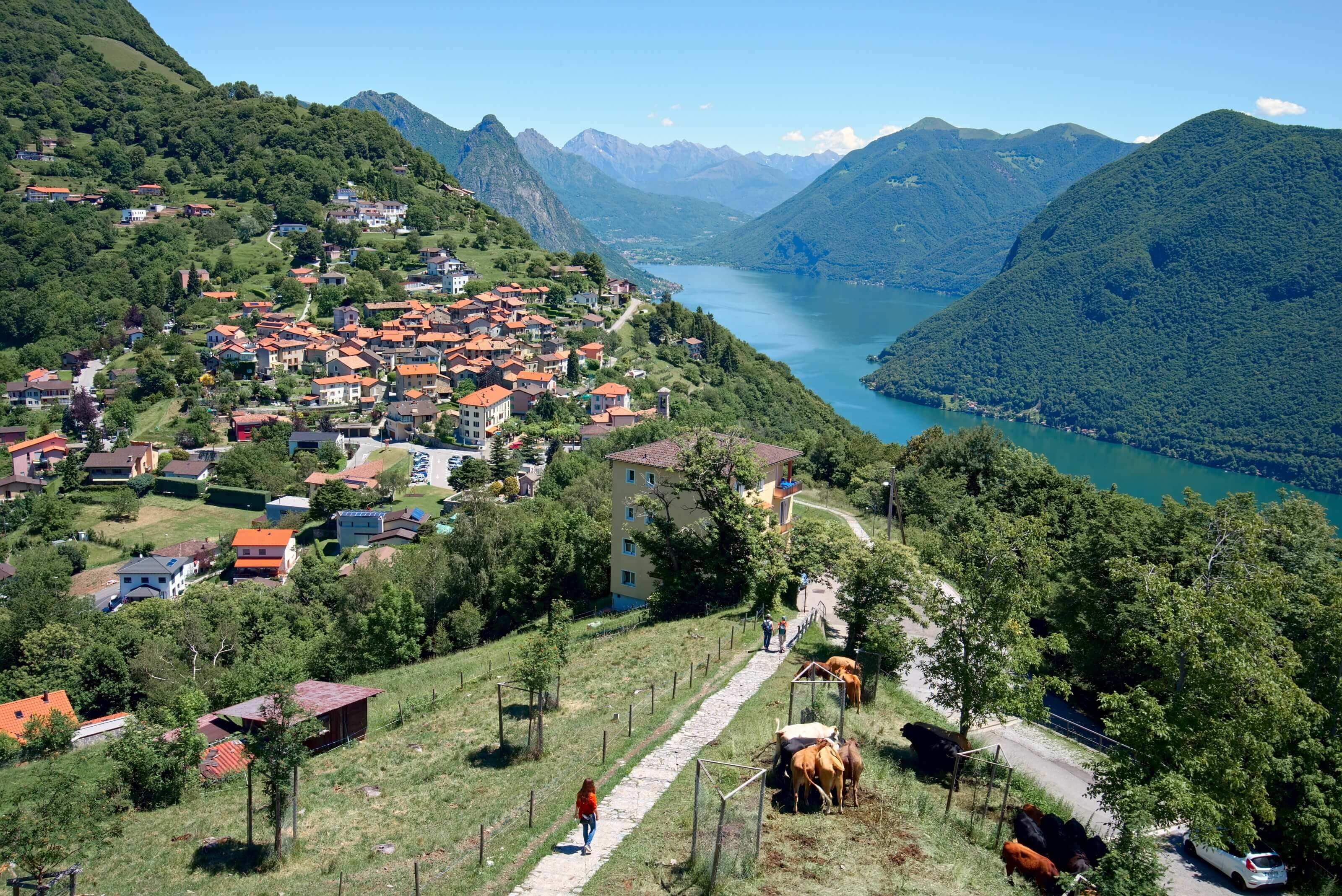 monte bre, ticino