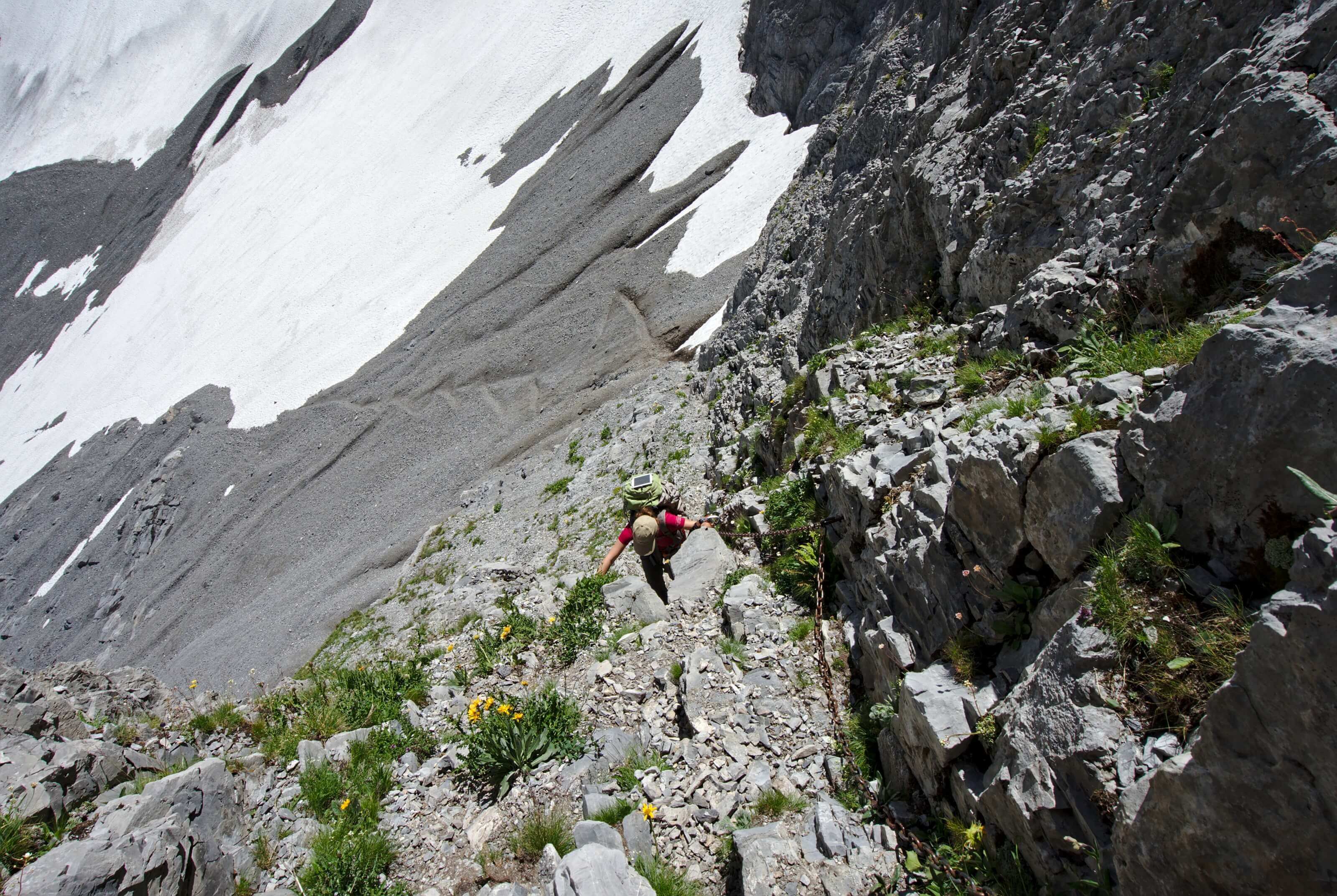 tour des dents blanches echelles