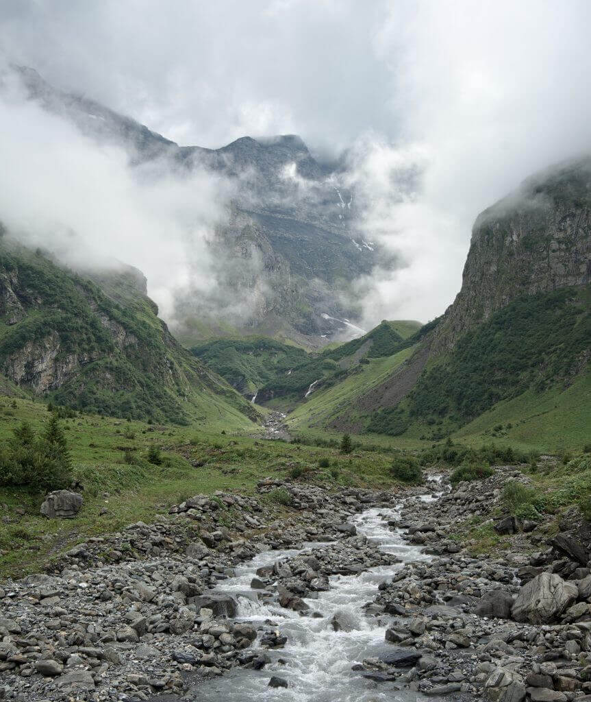 fond de la vallée de Linthal