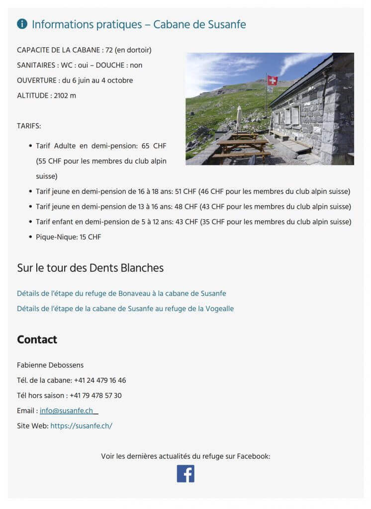 boxes infos pratiques