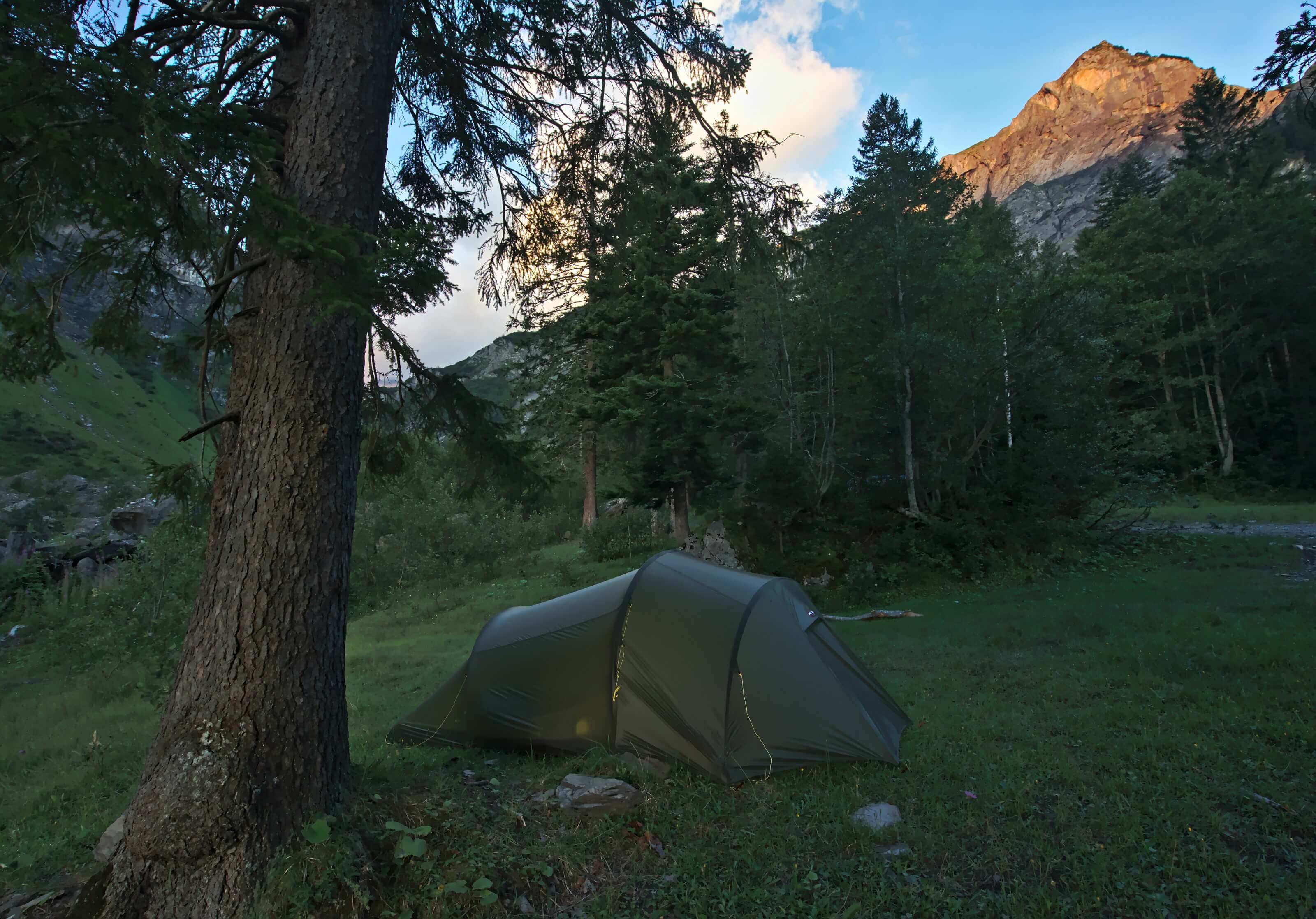 bivouac via alpina weisstannen