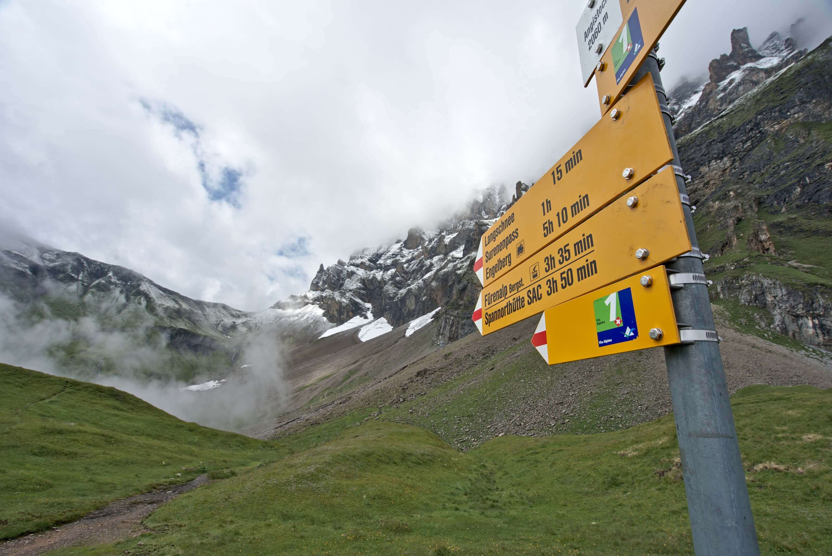 via Alpina, route numéro 1