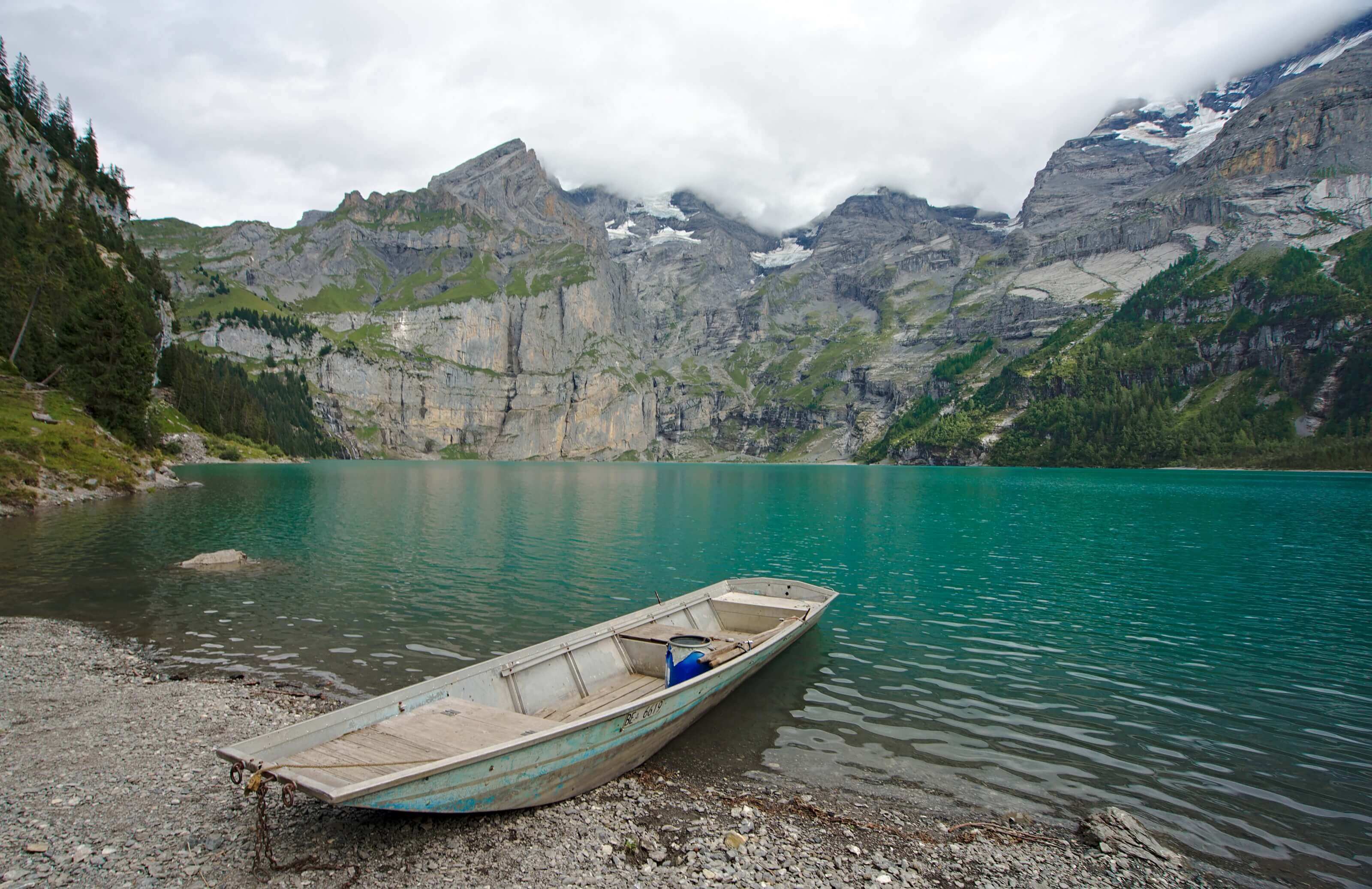 lac d'oeschienen, suisse