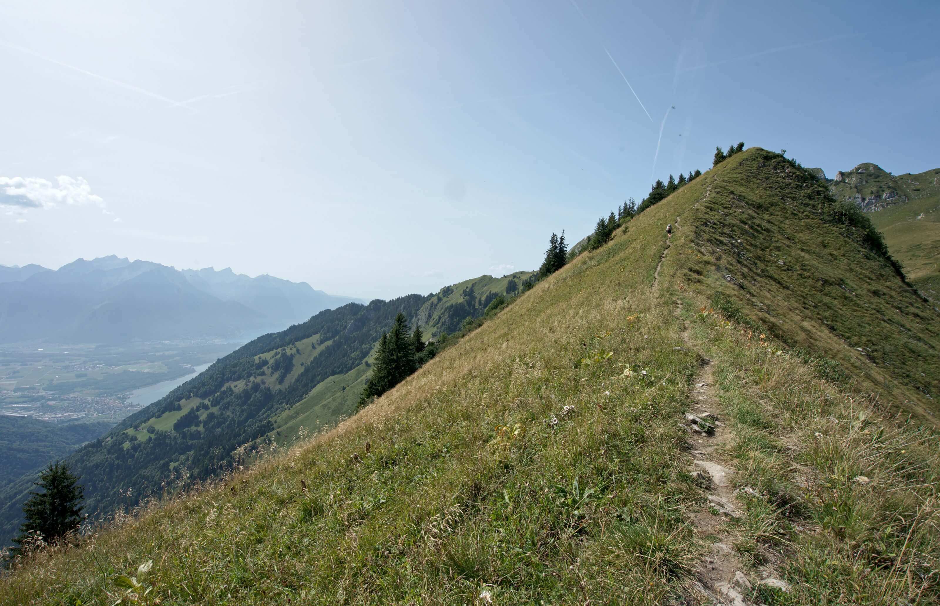 le lac léman, col de chaude