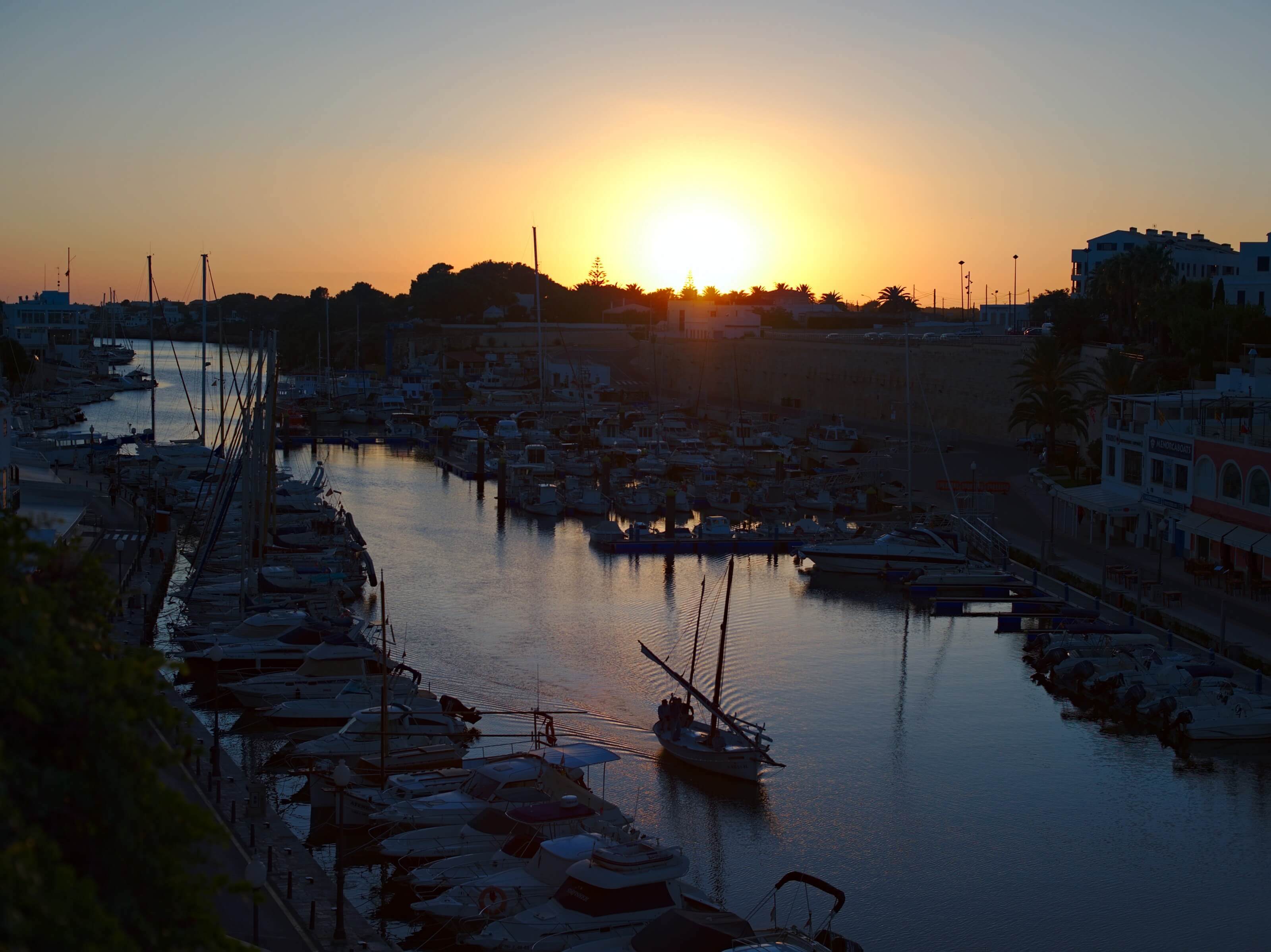 coucher de soleil ciutadella