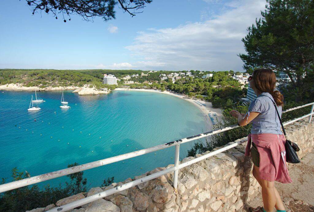 vue sur cala Galdana - Minorque