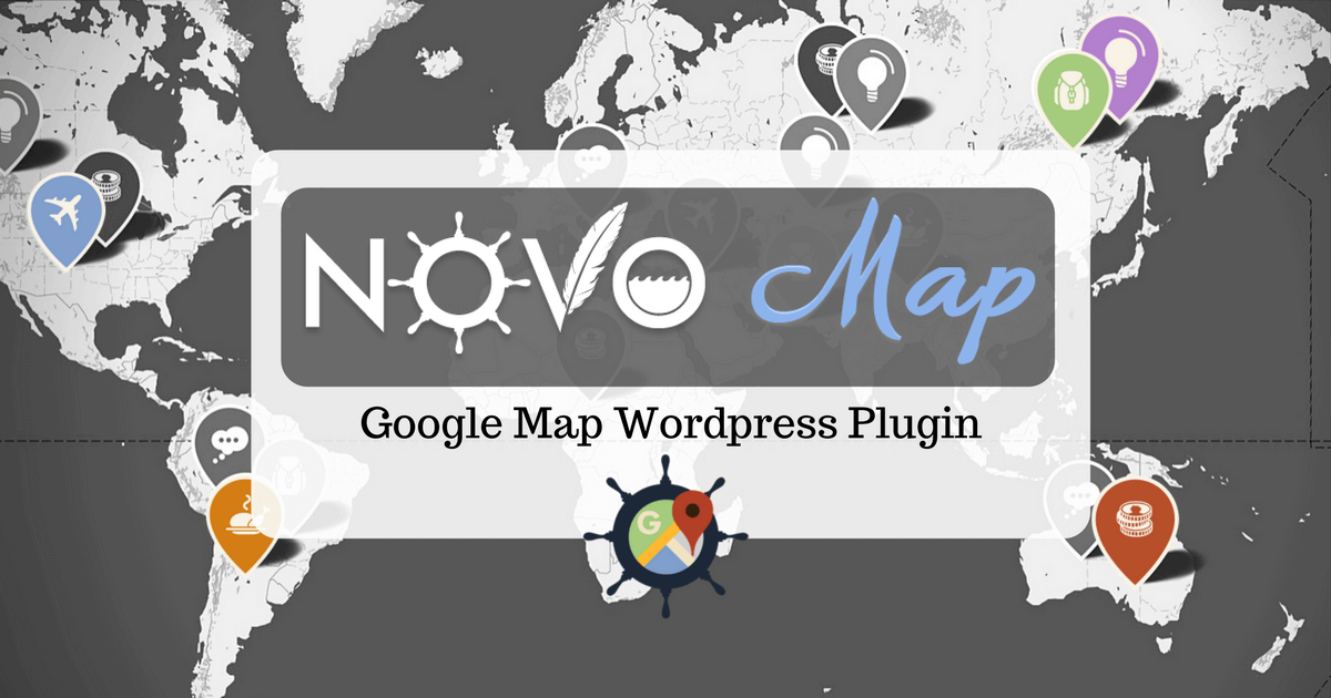 novo-map google map wordpress plugin cover