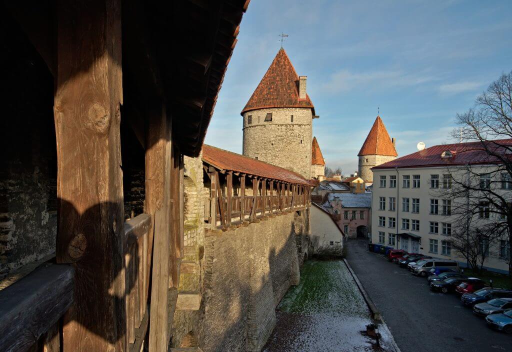 remparts ville de tallinn