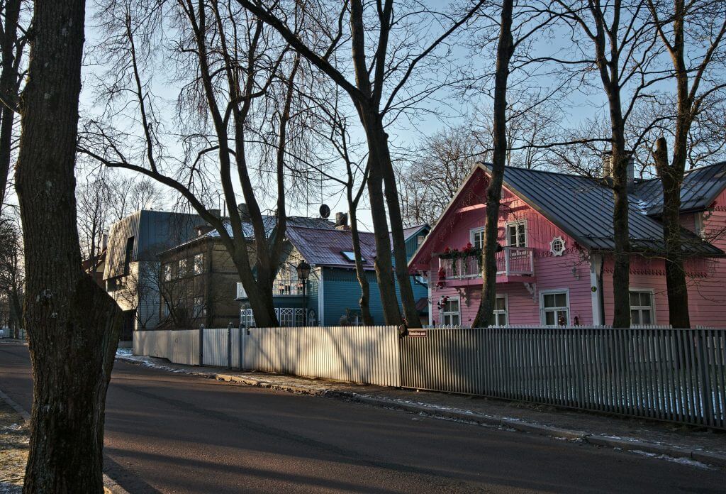 maisons colorées tallinn