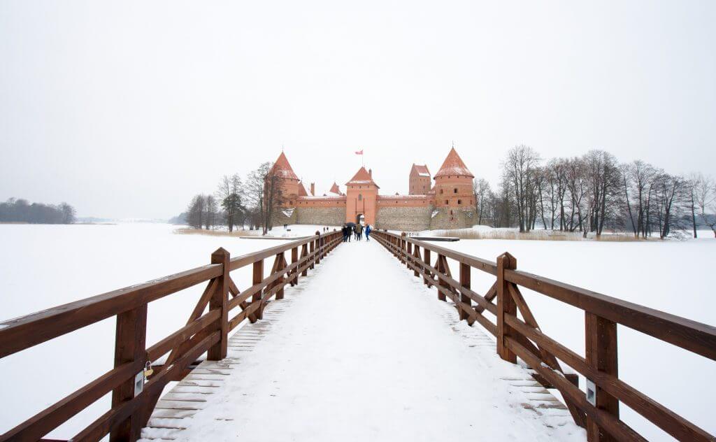 château de trakai, lituanie