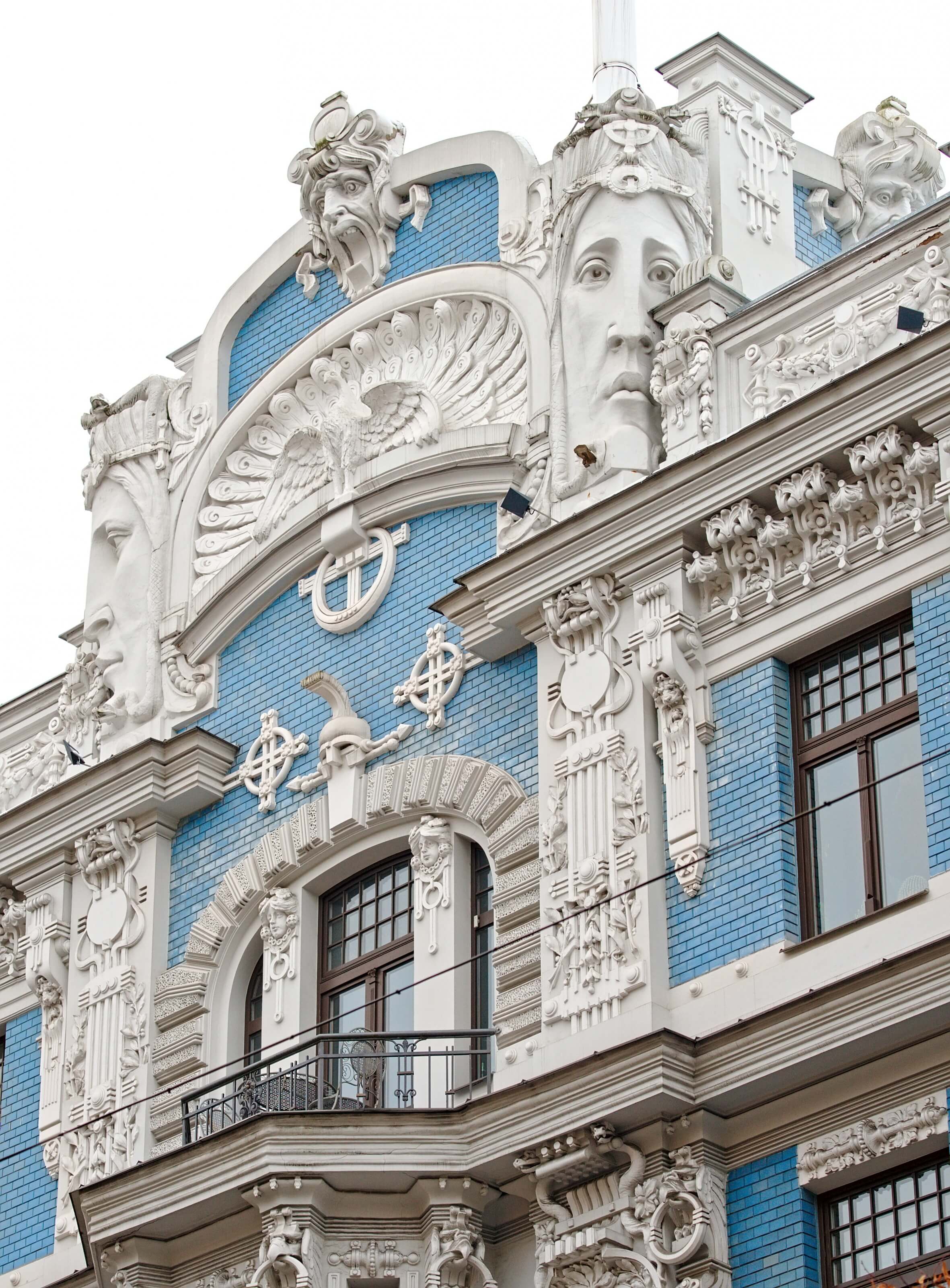 art nouveau in Riga