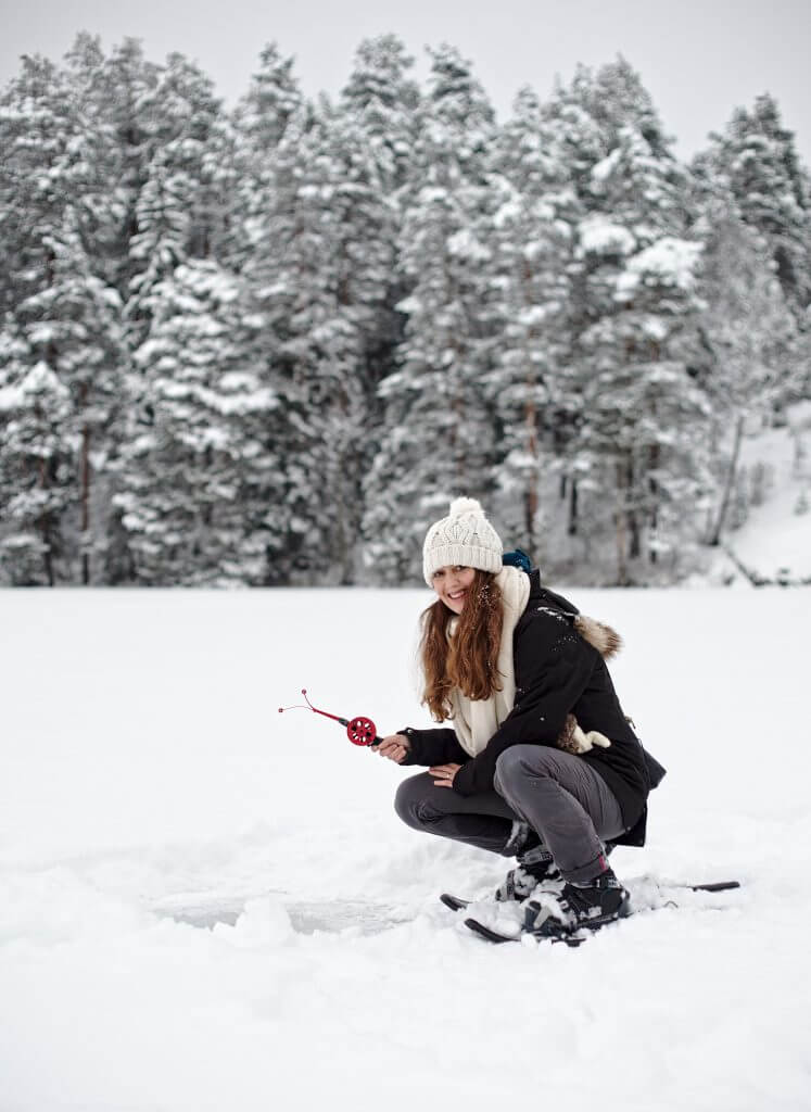 pêche sur glace finlande