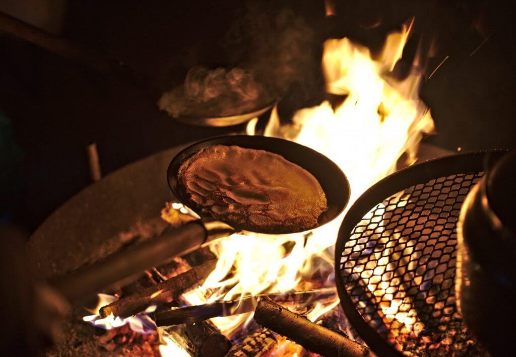cuisine au feu de bois finlande