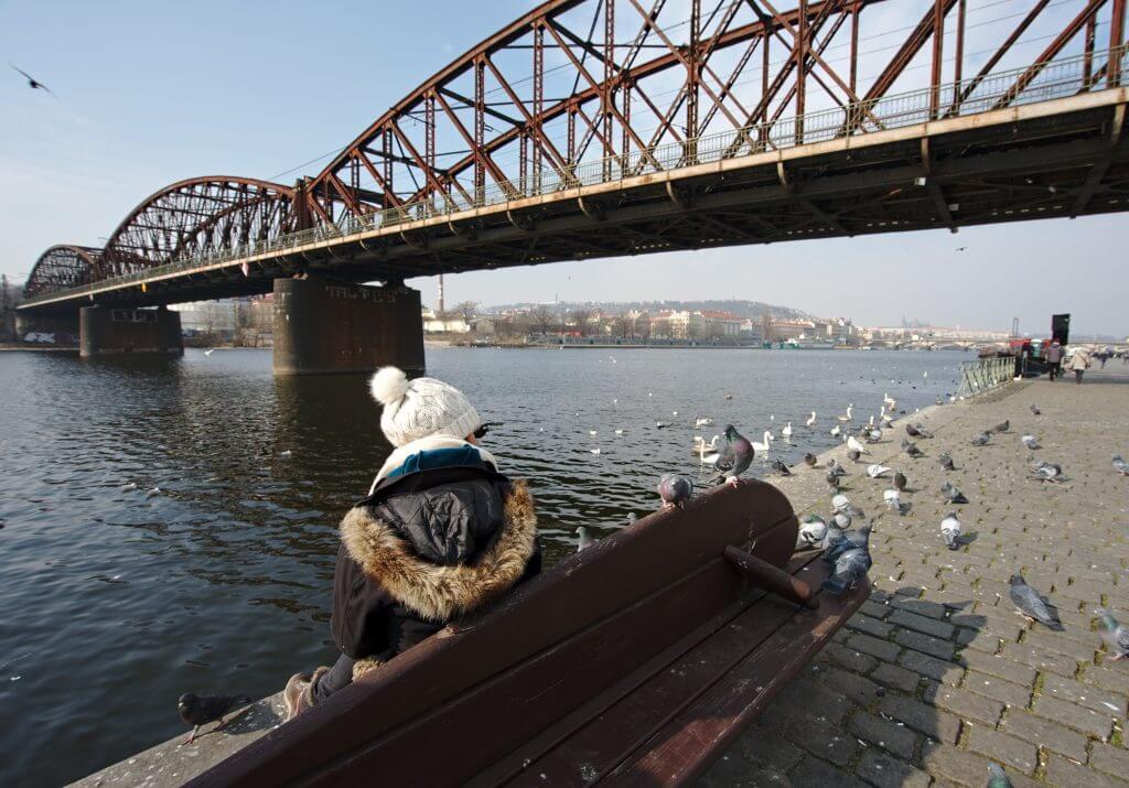 sur les quais de la vlatava