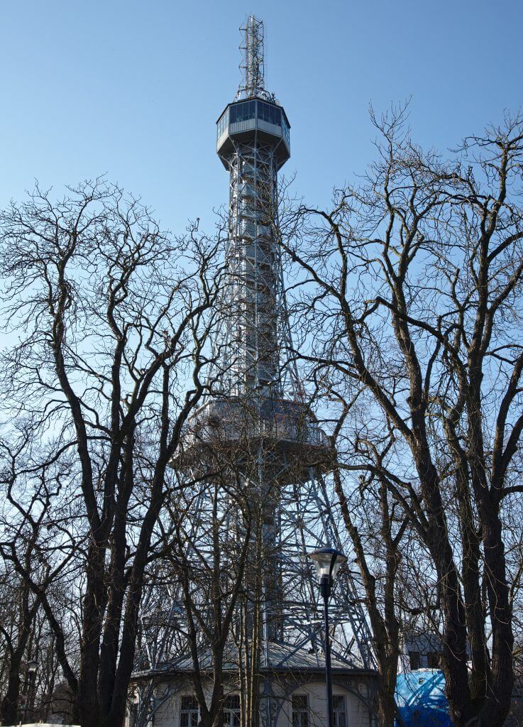 petrin tower, the eiffel tower in prague