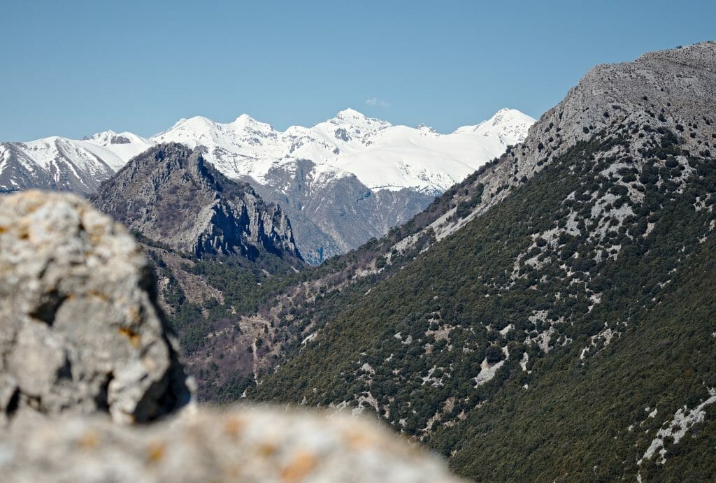 vue depuis le roc de l'ormea